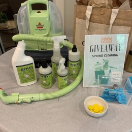 carpet shampooer on a table