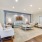 recessed lighting in spacious gathering room